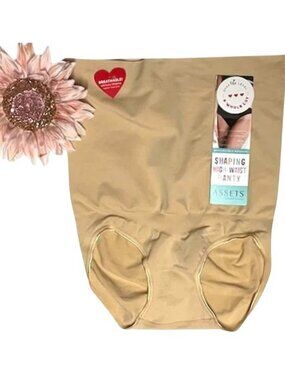 Assets By Spanx Remarkable Results High Waist Control Brief X LARGE  (11-AL)